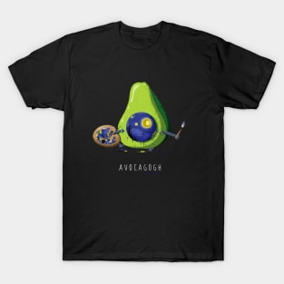 Avocado Van Gogh T-Shirt